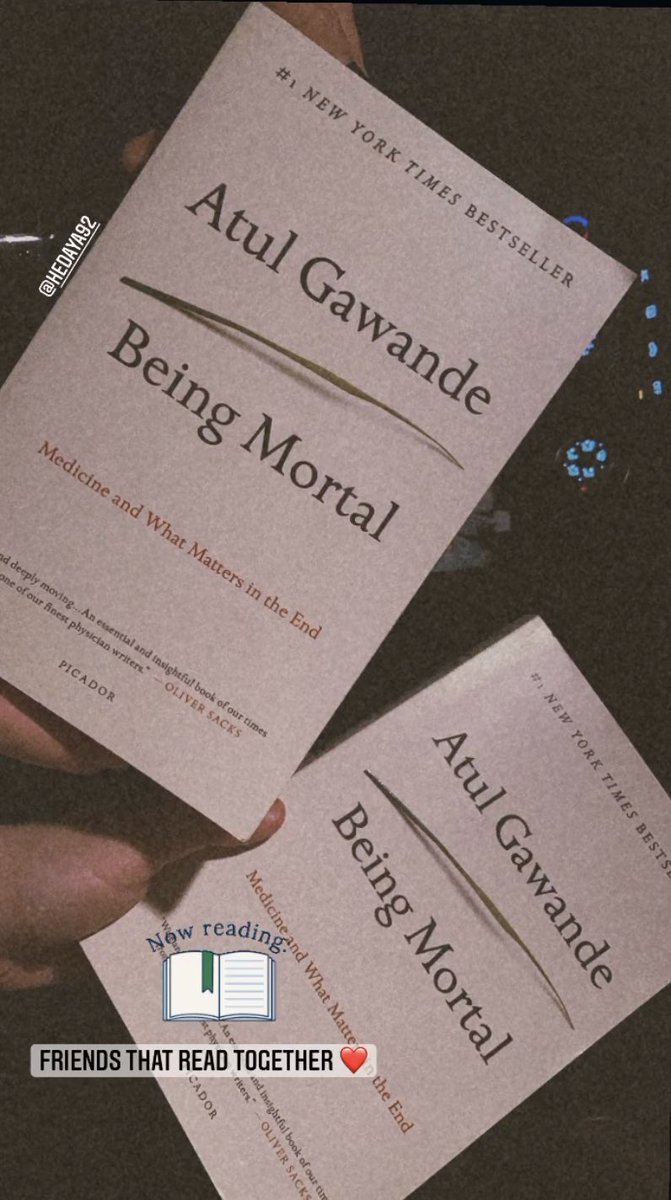SJaberDO's tweet photo. Friends that read together ❤️ #medreads #beingmortal https://t.co/zaCMuGwGoE
