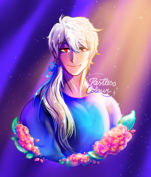 RestlessColour's tweet photo. Happy (belated) Birthday Hyun!! π₯³ππβ¨
You'll forever be our brightest shining star on the musical stage πΆβοΈππ€β¨
#mysticmessenger #mysticmessengerzen #μμνλ©μ μ #hyunryu #happyzenday #mysticmessengerfanart #zen #λ₯ν #mysmefanart #mysmezen #mmzen #animeart https://t.co/VG7ECYEAnp