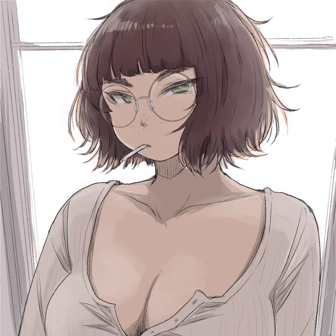 ここ3か月間ぐらいの絵を30枚くらいpixivにまとめてぶん投げました。
ツイッター絵のまとめ(20/12~21/03) | はだケン https://t.co/NmIro8PBmn 
