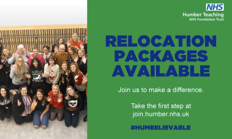 Band 5 Mental Health or Learning Disability Nurses needed for our newly built CAMHS Inspire Inpatient Unit - apply here: join.humber.nhs.uk/jobs/?_ts=1&fb…