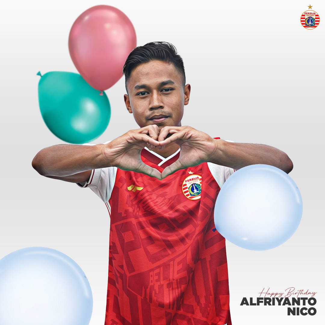 Selamat Ulang Tahun @alfriyantonico 🎉🥳

Apa harapan kalian untuk anak muda satu ini, Jak? 😁

#BelieveIn12 #PersijaJakarta