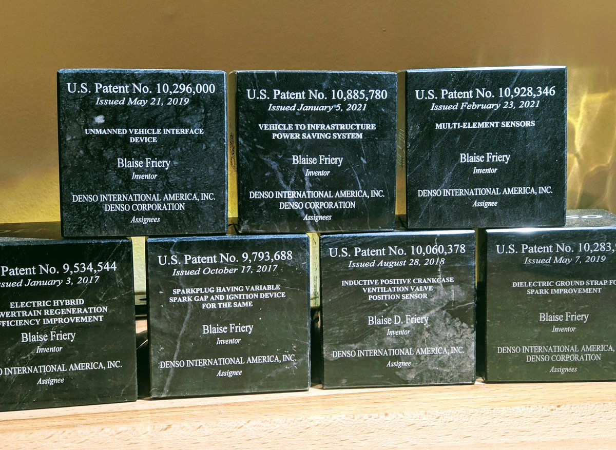 The engineering jargon goes way over my head, but I’m so excited for my big brother on being awarded his 7th patent! 20 years ago we were playing with #LEGO, and now he’s a real inventor.  #goals = ✅