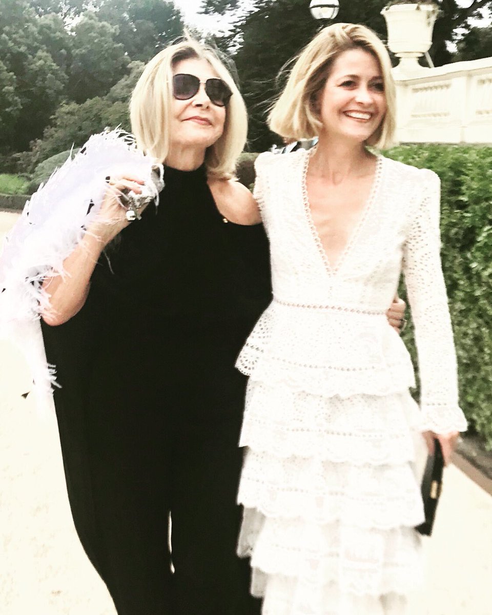 Farewell my beautiful friend and mentor. You are a legend. Fierce and gentle all in one. A very sad day. My love to Alex, Bianca and Allegra. #carlazampatti