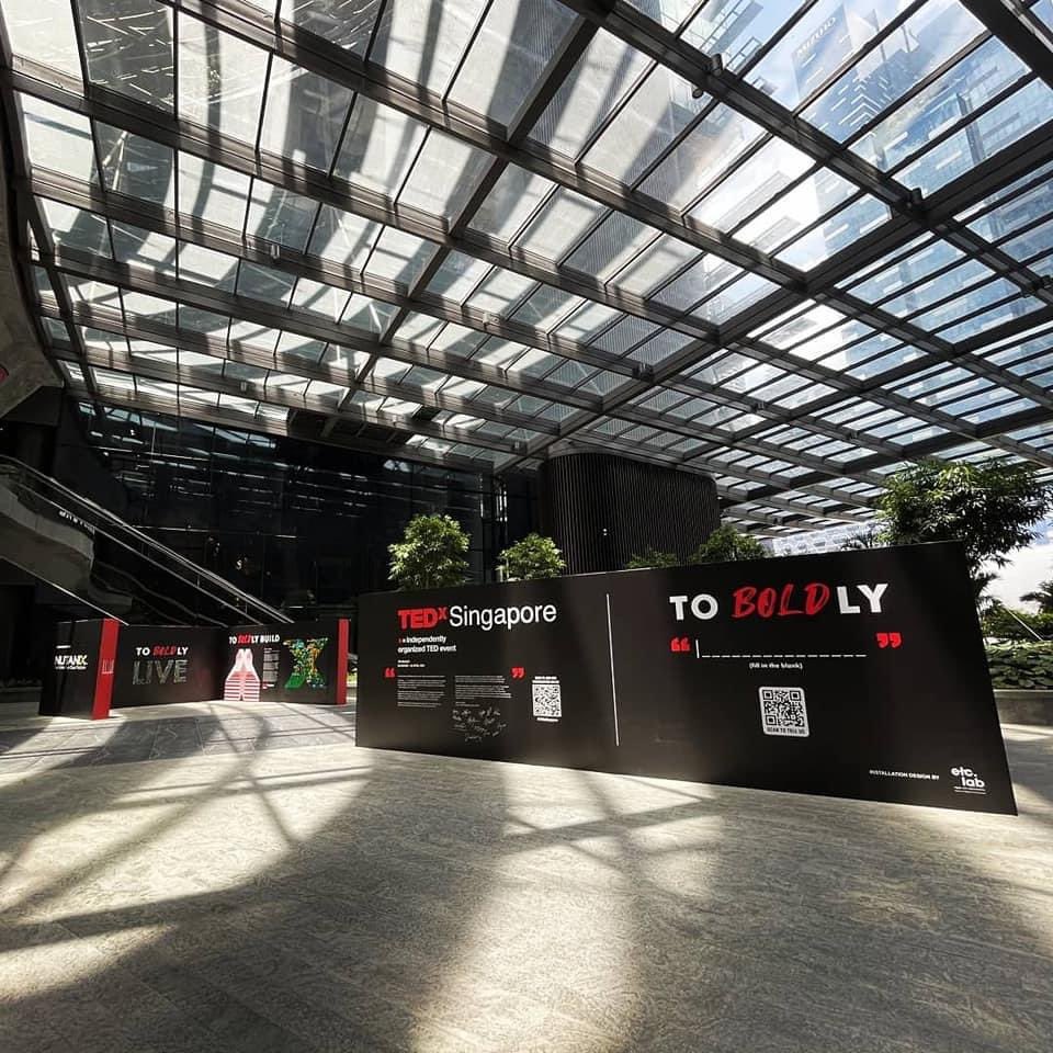 From now till 24th April, To Boldly lives on! Join in our Festival of Ideas as we bring to you a series of installations in line with “To Boldly”. You’ll even stand a chance to win your very own TEDxSingapore mug!

💥 #ToBoldly installations
🗓 20 Mar - 24 Apr
📍 Marina One