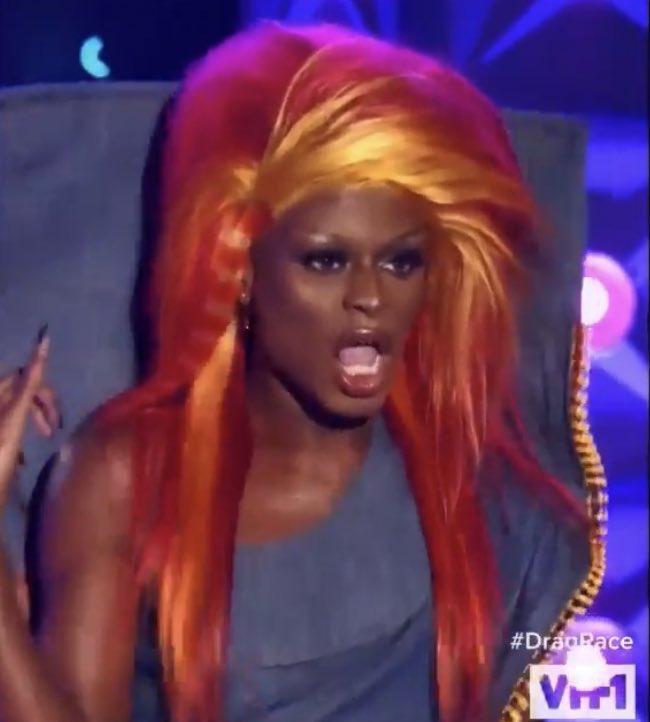 symone in this wig is so powerful #dragrace