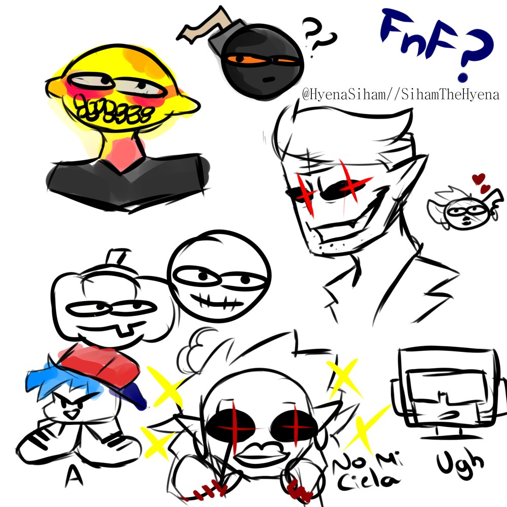 HyenaSiham's tweet photo. Fan-Art?
#fridaynightfunkinfanart #fridaynightfunkinart #daddydearest #pumpandskid #lemondemon #mommearest #boyfriendfnf #fnfdad #fnfmom #fnfwhitty https://t.co/UdeS194InS