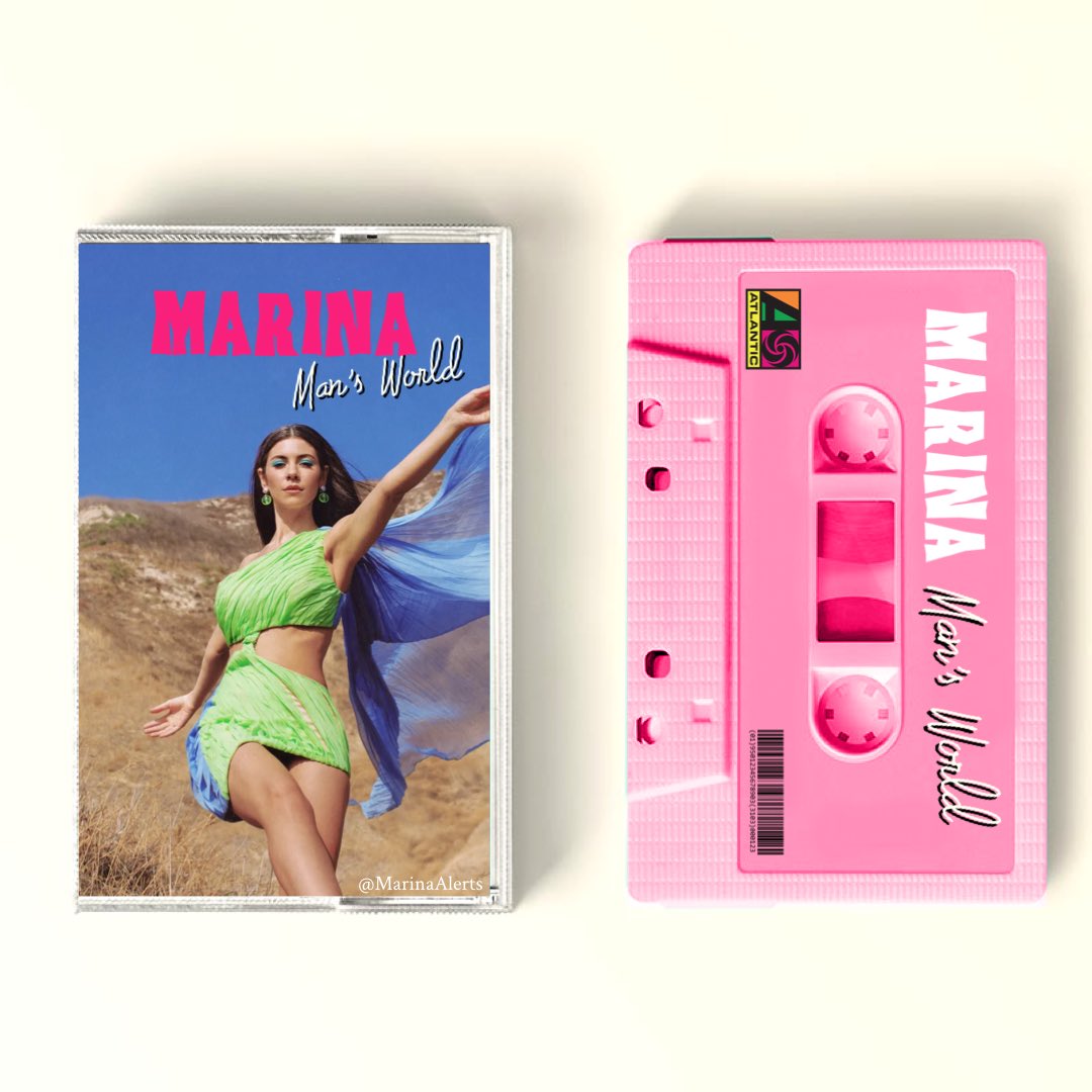MarinaAlerts's tweet photo. Could you imagine if we got a hot pink Man’s World cassette?😭 or even a M5 cassette??? Pleaseeeeee @MarinaDiamandis @17days #Marina5 https://t.co/r8wuRlOnpb