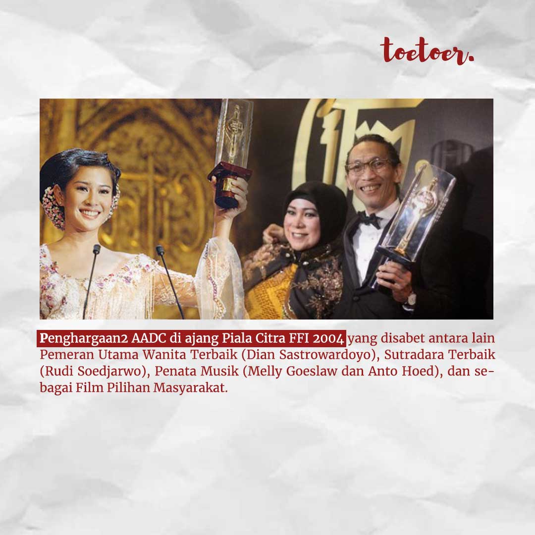 toetoercom's tweet photo. Selamat libur panjang! Bagi yang suka mengisi waktu dengan nonton film, apa film favorit Indonesia yang paling kamu rekomendasikan?

#Toetoer #AADC #FilmIndonesia Sabtu hepi https://t.co/31K3j6M5ax