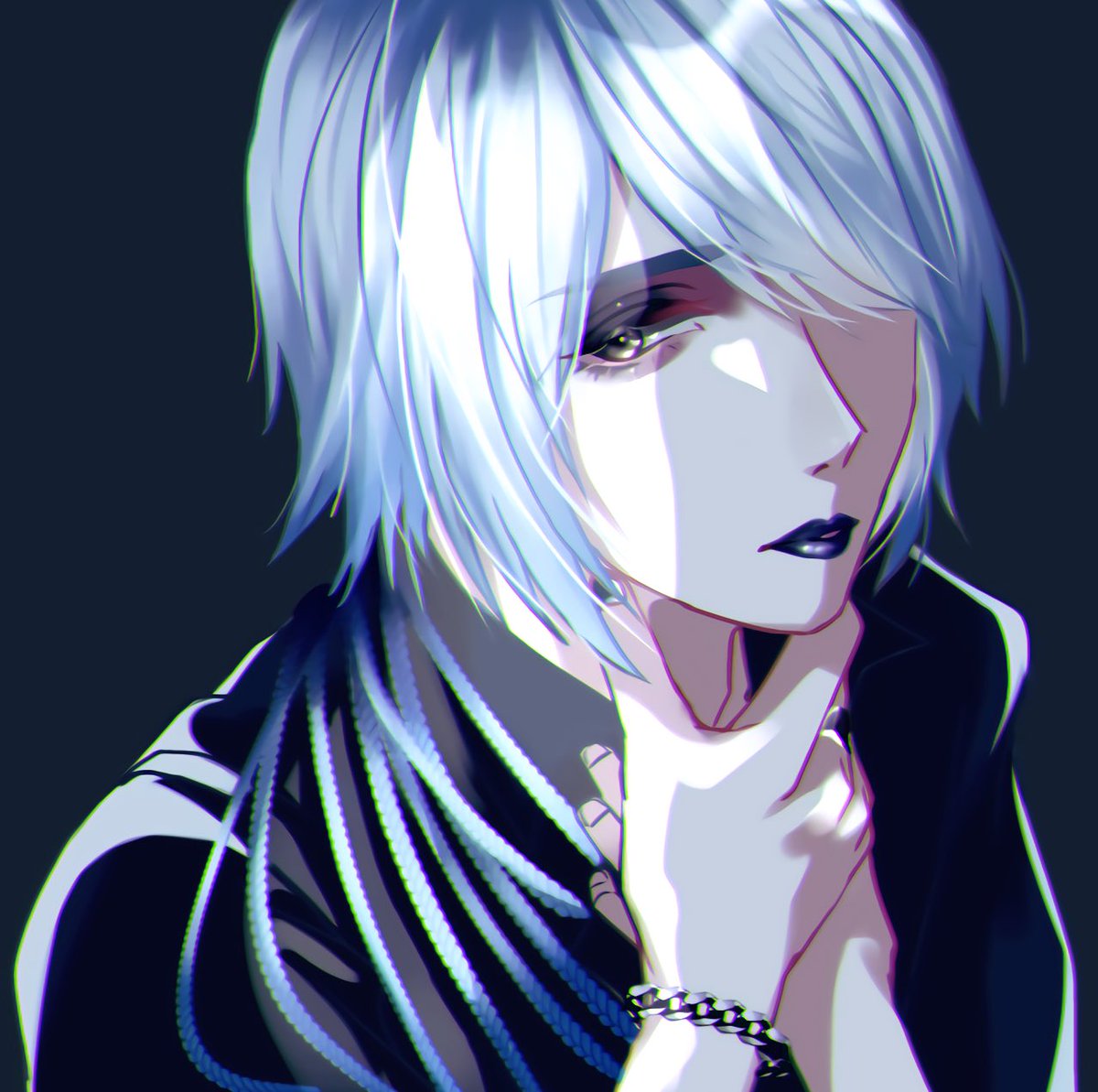 推しがv系になったエイプリルフールあまりに好き あんこのイラスト