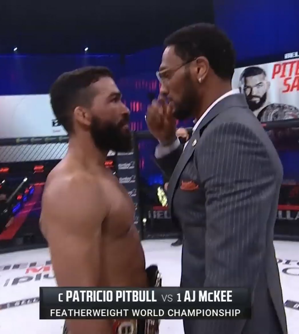 Patricio Pitbull wins and sets up him vs AJ McKee next #Bellator255