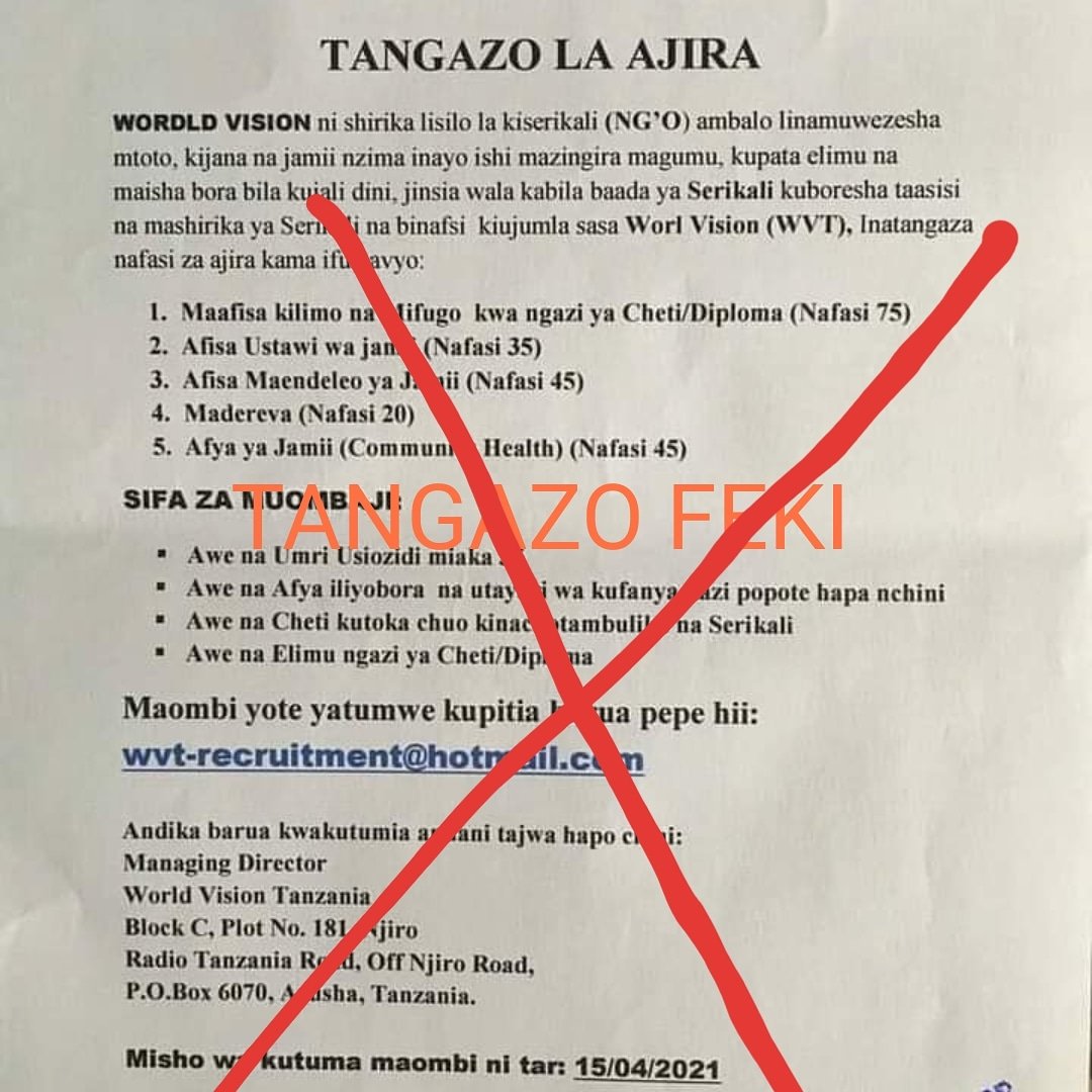 Wv Tanzania Wv Tanzania Twitter