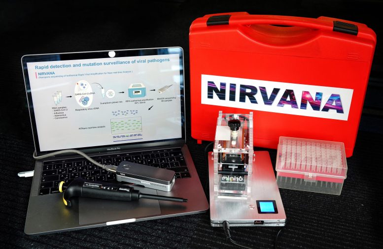 NIRVANA: Fast, Portable Test Can Diagnose# COVID-19 and Track Variants For Details:
