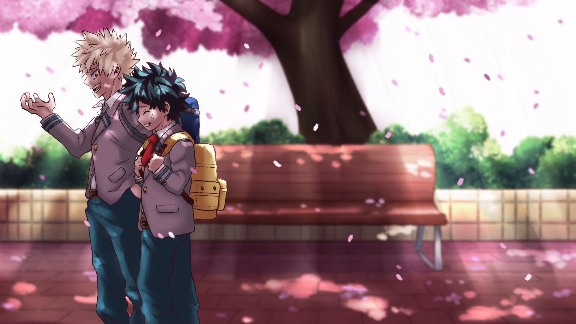 𝑵𝒐𝒆𝒍𝒕𝒚 𝒄𝒉𝒂𝒏 Not Gonna Lie I Only Like Kacchako For The Fanart Literally Nothing Else But I Do Like The Idea Of Them Being Regular Sparring Partners Though