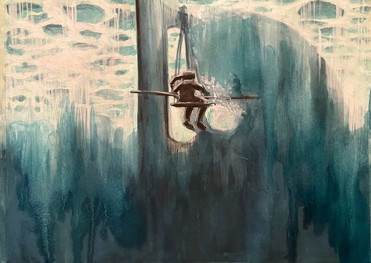 Finished ⚓️
#MyArt #Watercolor #TheTerror #HenryCollins #Erebus