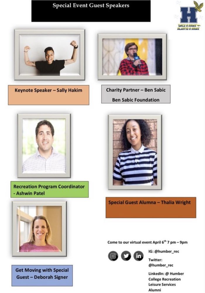 Humber Recreation & Leisure Services Program tweet media