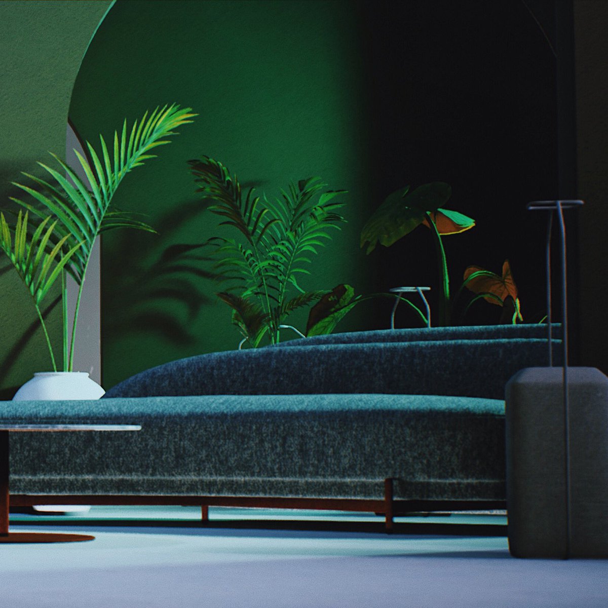 Monocromáa
Green has never been my favorite color, until now
.
.
.
.
#minimal #3d #render #archviz #interiordesign #archmodel #passion4interior #madewithunreal #ue4