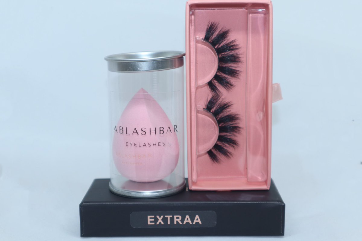 ablashbar's tweet photo. ONE OF OUR VERY FIRST STYLE
“EXTRAA”😍
OUR PINK BEAUTY BLENDERS 💗
#extraa #eyelashes #beautyblenders #makeup #ablashbar #shopablashbar_🛍 #pink https://t.co/FkwWUiBFyM