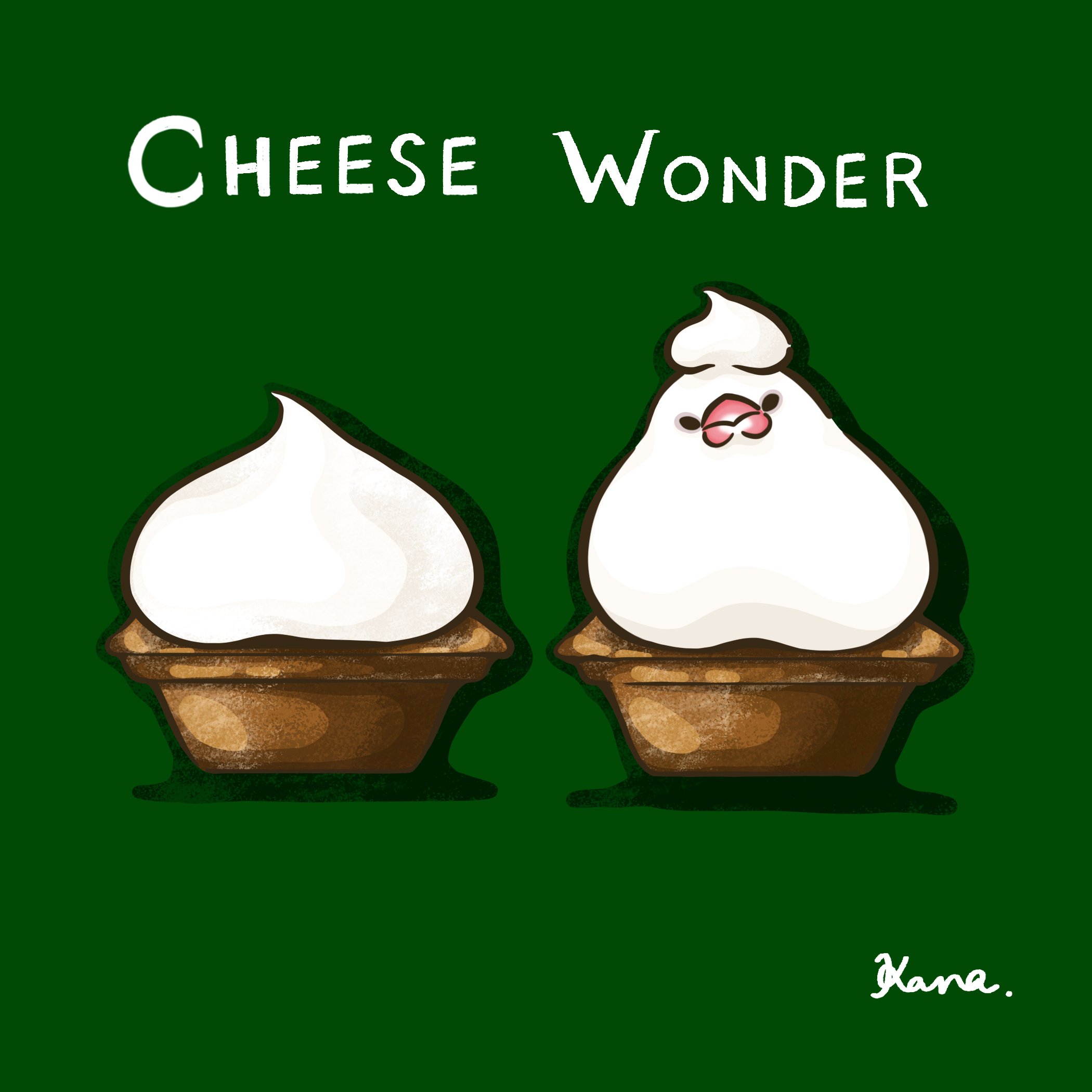 おえかきカナちゃん チーズワンダー Cheesewonder Ua というお菓子が食べたすぎて 描いてしまいました Illustration Adobefresco Art イラスト好きな人と繋がりたい イラスト ゆるいイラスト お絵描き スイーツ文鳥 食べ物