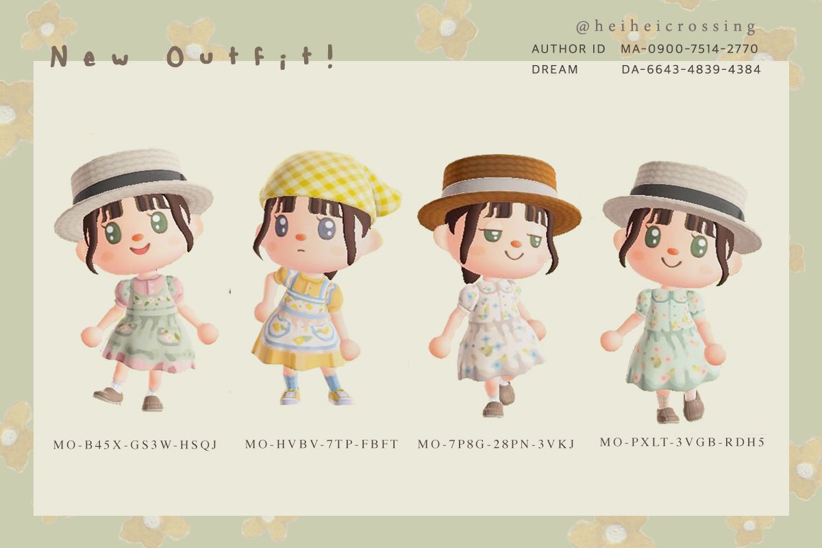 ✨New Outfit for Spring🍃

#ACNHDesign #ACNHDesigns #acnh #acnhclothing