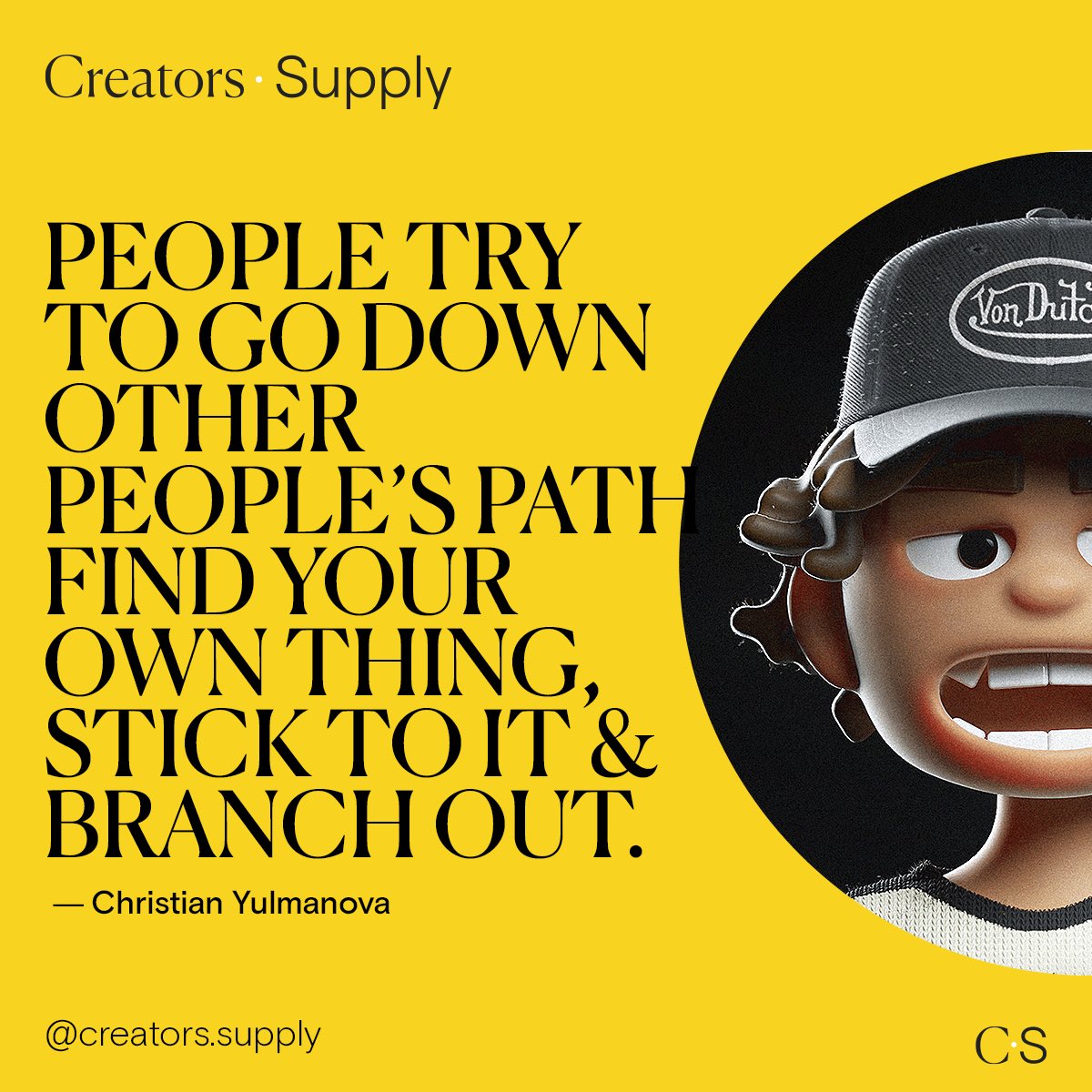 CreatorsSupply's tweet photo. @yulmanova #CreatorFocus https://t.co/DsPxKElSCE