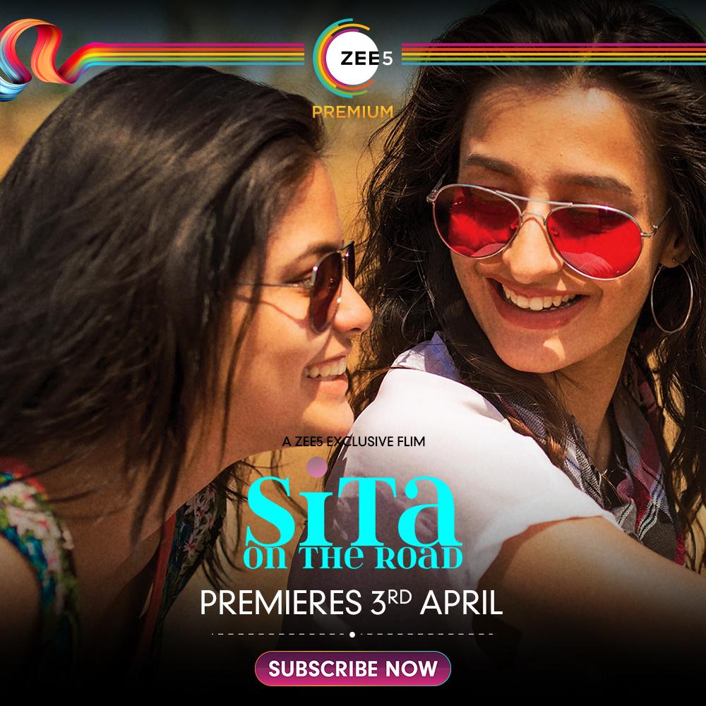 #SitaOnTheRoad streaming only on #ZEE5.

bit.ly/SitaOnTheRoad_…

#SitaOnTheRoadOnZEE5 @ZEE5Telugu #ZEE5Exclusive #StreamingNow 

@Iamkalpika #GayathriGupta #NesaFarhadi #KhateraHakimi