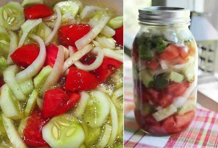 1stRecipes's tweet photo. Marinated Cucumbers, Onions, and Tomatoes 😋Yay Or Nay?
INGREDIENTS :
3 medium Tomatoes.
4 small Cucumbers cut into thin round slices – 4
Get The Recipe Now : https://t.co/Qd1Dr1iQd0
#ICanCookChallenge
#5dishchallenge
📌PLEASE JOIN  MORE GREAT RECIPES ->
https://t.co/S5TB53xAkG https://t.co/NIngGuvPdX