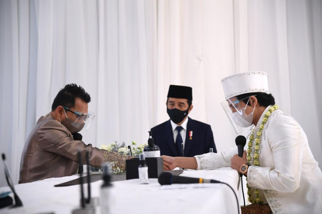 KemensetnegRI's tweet image. Presiden Joko Widodo dan Ibu Negara Iriana Hadiri Akad Nikah Aurel dan Atta

setneg.go.id/baca/index/pre…

Foto: Lukas - BPMI Setpres