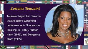 April 4:Happy 61st birthday to actress Lorraine Toussaint (\"Any Day Now\") 