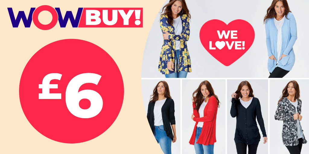 studio_co_uk's tweet photo. WOW BUY!! Layer up your looks!! 💞 We’ve got cardigans for ONLY £6!! https://t.co/YgMBJHvI77

#WOWBUY #WeDoWOW #FindYourWOW #WomensFashion https://t.co/wPGoHWYs3r