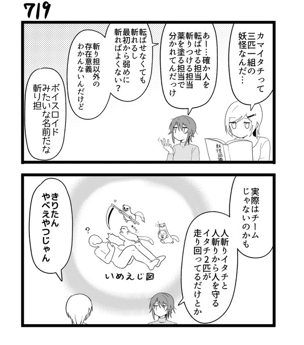 創作2コマ漫画 その714 創作2コマ漫画 その714