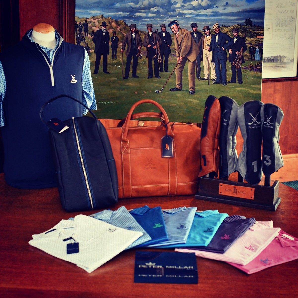 NEW ITEMS in stock. Have you viewed our online shop? ➡️➡️ prestwickgcproshop.com click &amp; collect available from 5th April #shoplocal #prestwick #troon #ayrshire 
<a href="/linksandkings/">Links & Kings</a> <a href="/petermillar/">Peter Millar</a> <a href="/CraigCampbell60/">Craig Campbell Art</a> <a href="/PrestwickGC/">Prestwick Golf Club</a>