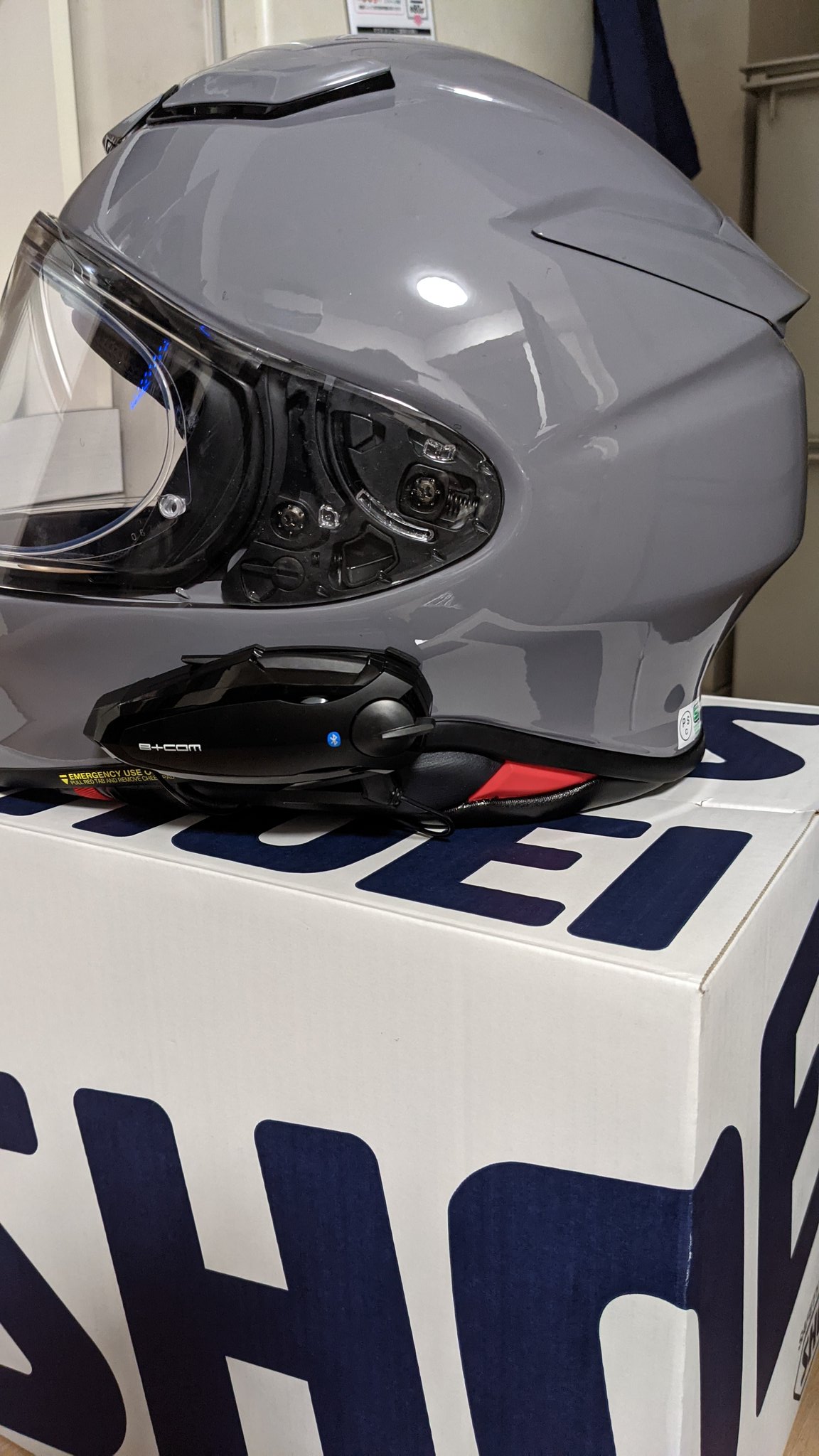 shoei z7 xxl B+COM SB6X 付き shoei z7 xxl B+COM SB6X 付き