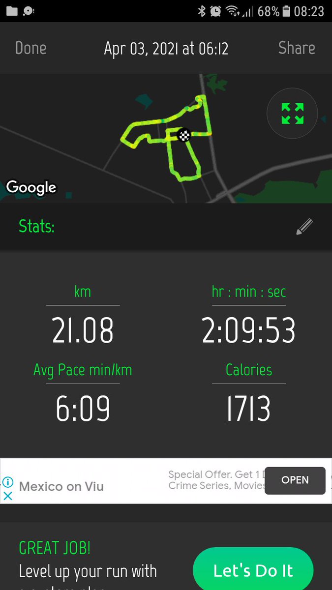 TheReal_DJimmy's tweet photo. Saturday Morning Leg Stretch. 21KMs done👌👌👌....#LateNightsEarlyMornings 
#RunningwithTumiSole https://t.co/pcTHwLVH12
