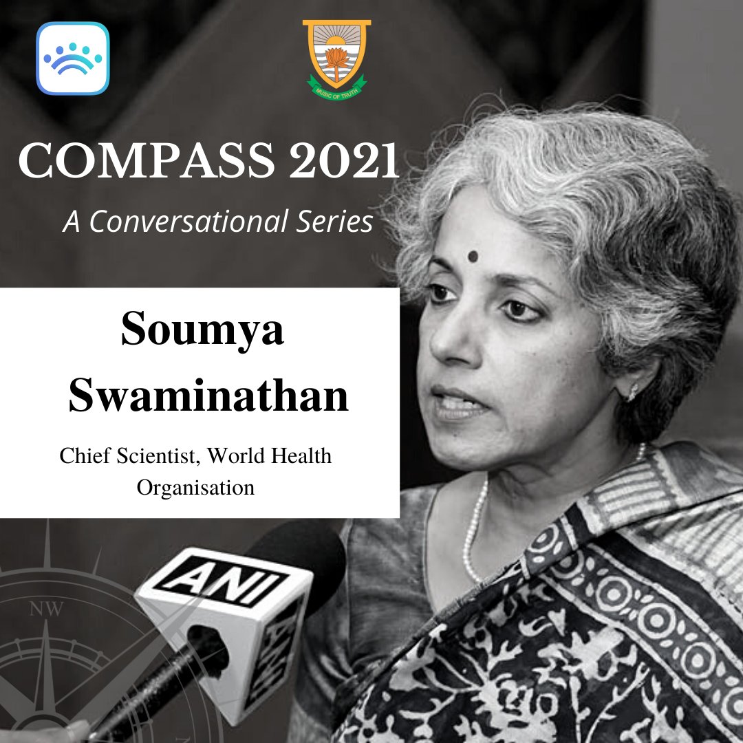 caucushindu's tweet photo. Caucus: The Discussion Forum &amp; IQAC, Hindu College take immense pride in introducing the fourth speaker of our conversational series, #Compass2021, Ms Soumya Swaminathan!

@doctorsoumya is currently serving as the Chief Scientist at the World Health Organization (@WHO). (1/3) https://t.co/CySnFNidVO