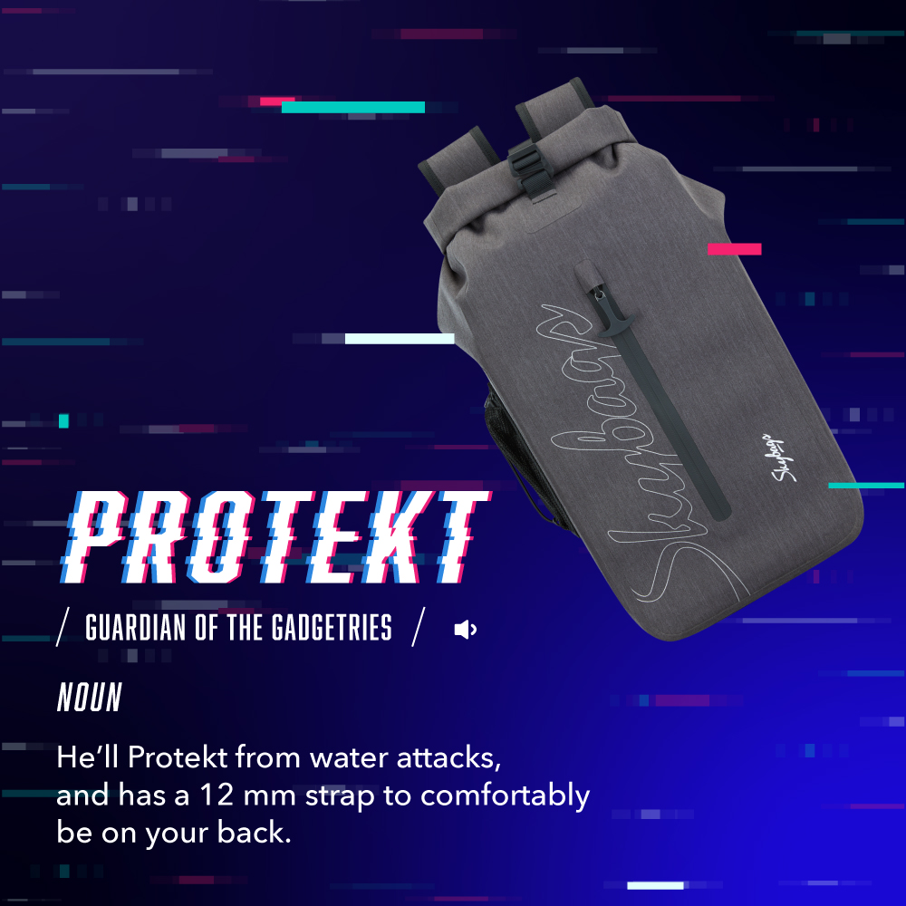 InSkybags's tweet photo. The liquid courage you need for all your commutes! Step fearlessly into the rain and leave all the Protekt-ing to our waterproof, durable backpack! Buy now from https://t.co/LRG8XktN1n
#Skybags #Backpacks #Protekt #Waterproof https://t.co/ZT5E15uHbj