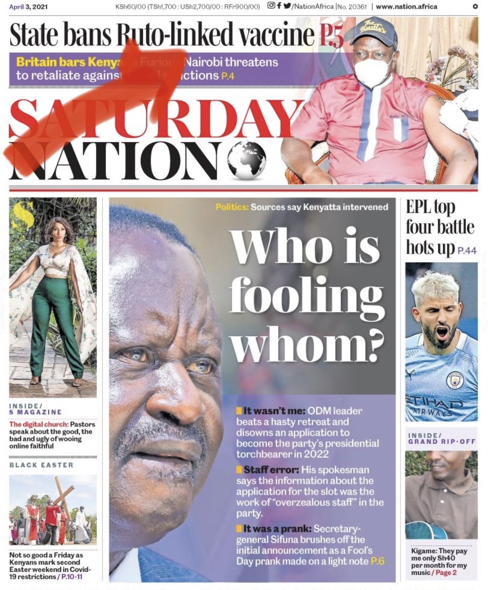 RobertAlai's tweet photo. Aga Khan (which owns NMG) has a personal war with anyone who is trying to invest in health in Kenya. 

The same journalists at The Nation writing about this had money deposited in their accounts and their events funded by KEMSA cartels. 

Dare me to name them plus account details https://t.co/WfAMfRQiOb