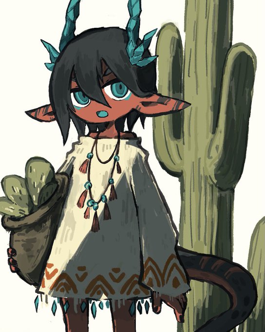 「cactus long sleeves」 illustration images(Latest)