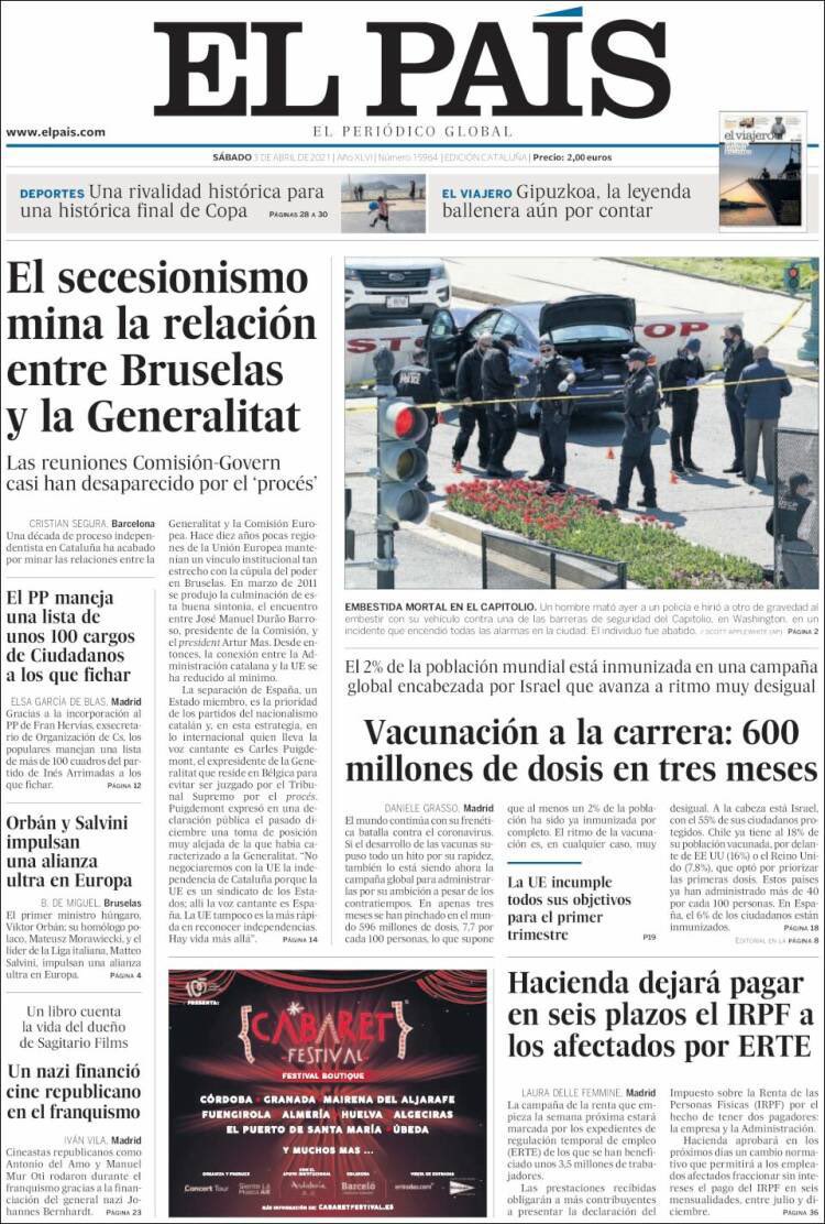 gabrielrufian's tweet photo. Ayer hubo un ataque terrorista ultra contra la sede de Unidas Podemos en Cartagena.

Y estas son las portadas de hoy.

No es una niñera. Claro. https://t.co/HSRiPvn5t9