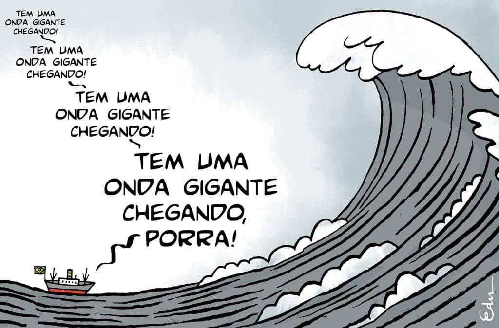 Edu Oliveira. O cientista <a href="/MiguelNicolelis/">Miguel Nicolelis</a> está gritando esse aviso há algum tempo