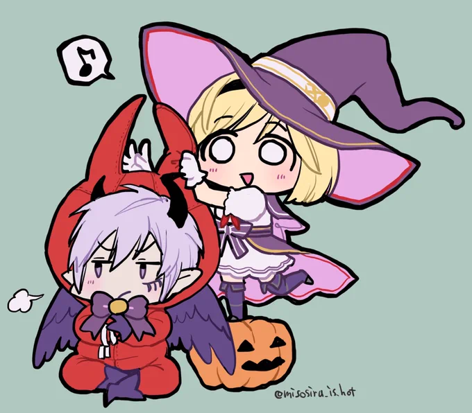 ハロウィンなので再掲しました 