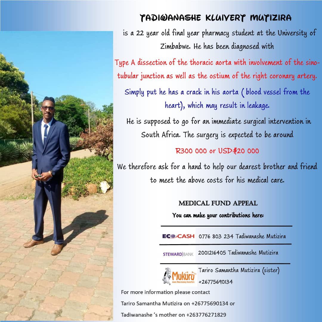 To those who can, kindly assist. He really needs our help 🙏🏽. RT for awareness please