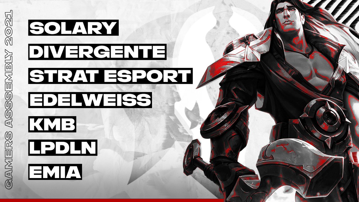 oslowesport's tweet photo. Bonjour à tous ! 👋
C'est l'heure des phases de groupes. 🔥
Groupe 1 ⬇️
@SolaryTV
@TeamDiverGentes
@EdelweissEsport
#STRATEsport
#KMB
#PDLN
#Emia
Cela nous promet du spectacle ! ✨
Bonne chance à tous. 👊
#FightForFuture https://t.co/5P1PgYfFLK