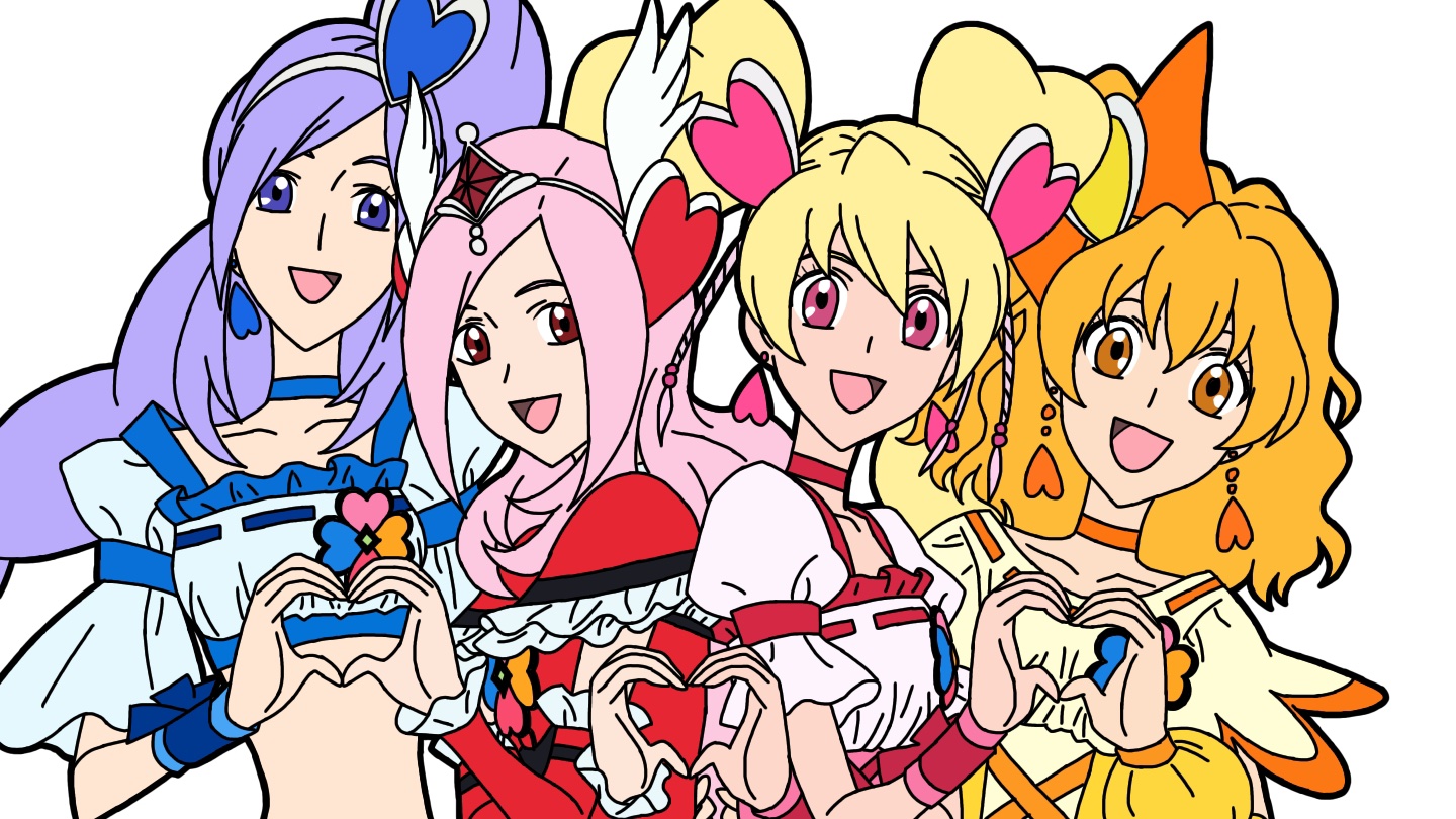 Twitter 上的 Dゆうまd フレッシュプリキュアの集合イラスト完成しました プリキュア フレッシュプリキュア キュアピーチ キュアベリー キュアパイン キュアパッション プリキュア好きさんと繋がりたい T Co Mzxn9sjggc Twitter