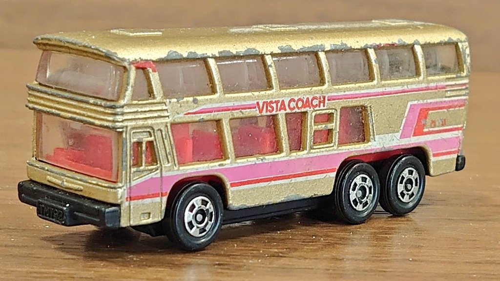 ロングトミカ ネオプランバス 西鉄 ビスタコーチ ビスタコーチ 西鉄 ネオプランバス 希少 ミニカー 日本製 のっぽバス