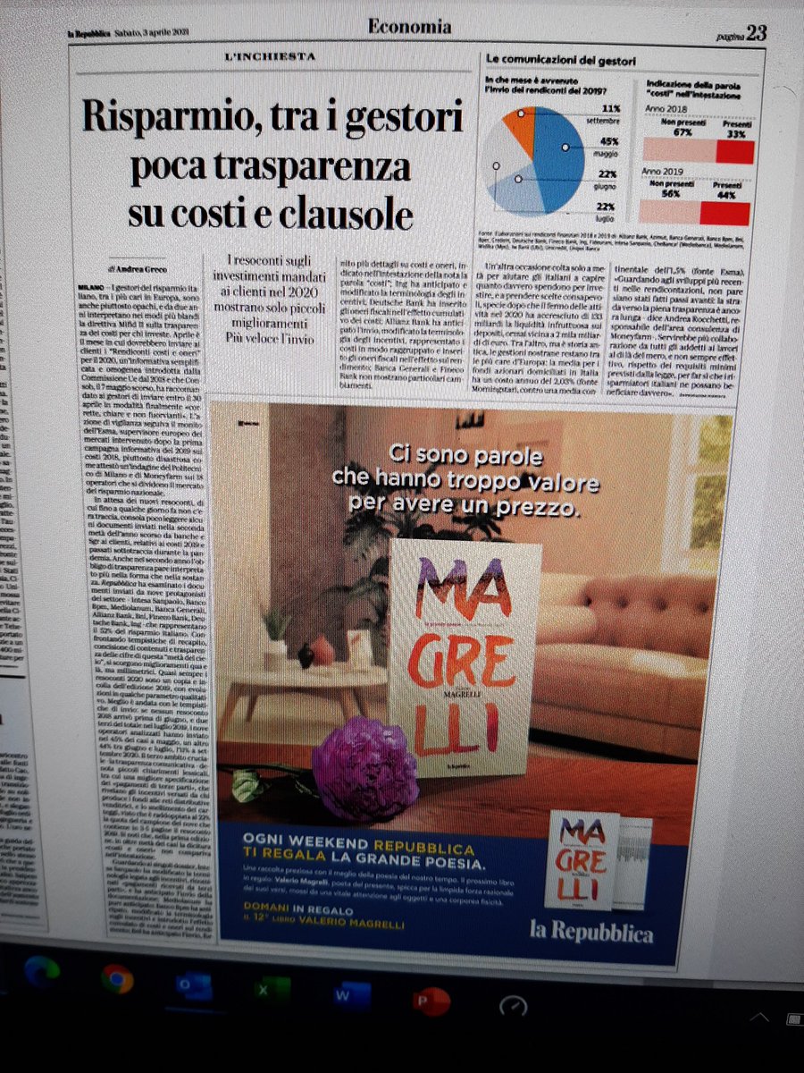 E buona Pasqua ai lettori! (con occhi sempre aperti)