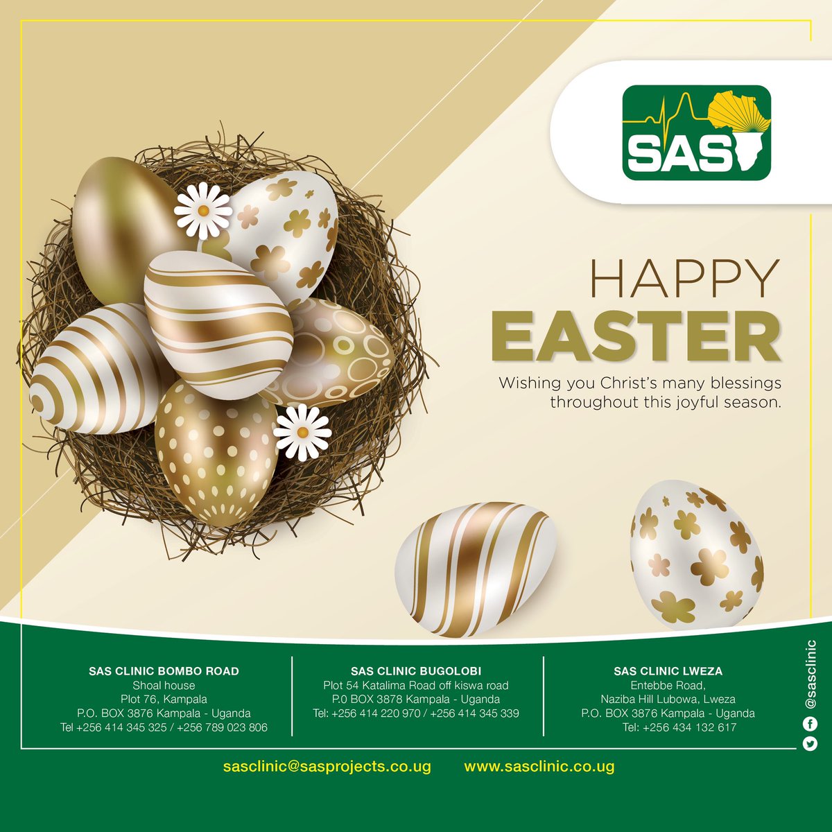 happy Easter season  greetings from our partner, asante @sandra_akiiki <a href="/emong_samson/">Big Sam.</a> <a href="/bald_byutie/">Byenkya Hannah</a> @RctHoima <a href="/RCTankhill/">Rotary Club of Muyenga Tankhill</a> <a href="/rctlakevictoria/">Rotaract Club of Lake Victoria</a> <a href="/RotaryKlaCity/">Rotary Club of Kampala City</a>