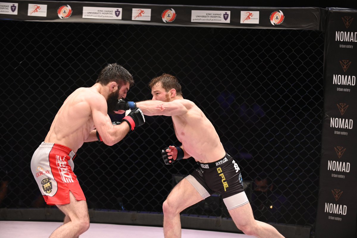 bravemmaf's tweet photo. In a very competitive and close fight,  KHK Athlete Velimurad Alkhasov wins by split decision against Zach Makovsky and qualified for the Flyweight tournament’s final.  

Rewatch #BRAVECF50 now on https://t.co/fMntiTbleT 🍿📺🔥 

#Kombatkingdom #Flyweighttournament https://t.co/WdXYhFVPyv