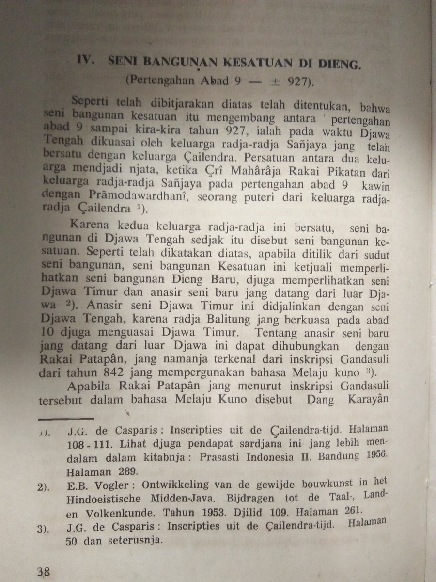 WarungSejarahRI's tweet photo. Buku Lawas > Sedjarah Bangunan Kuno Dieng 

Oleh;  Drs.  Sutjipto Wirjosuparto 

Tahun 1957.
56 Halaman.

Harga 85.000.
Minat?  

Order:
✓DM or Klik WA https://t.co/xMnymNzYyW https://t.co/BPFsxAX44c