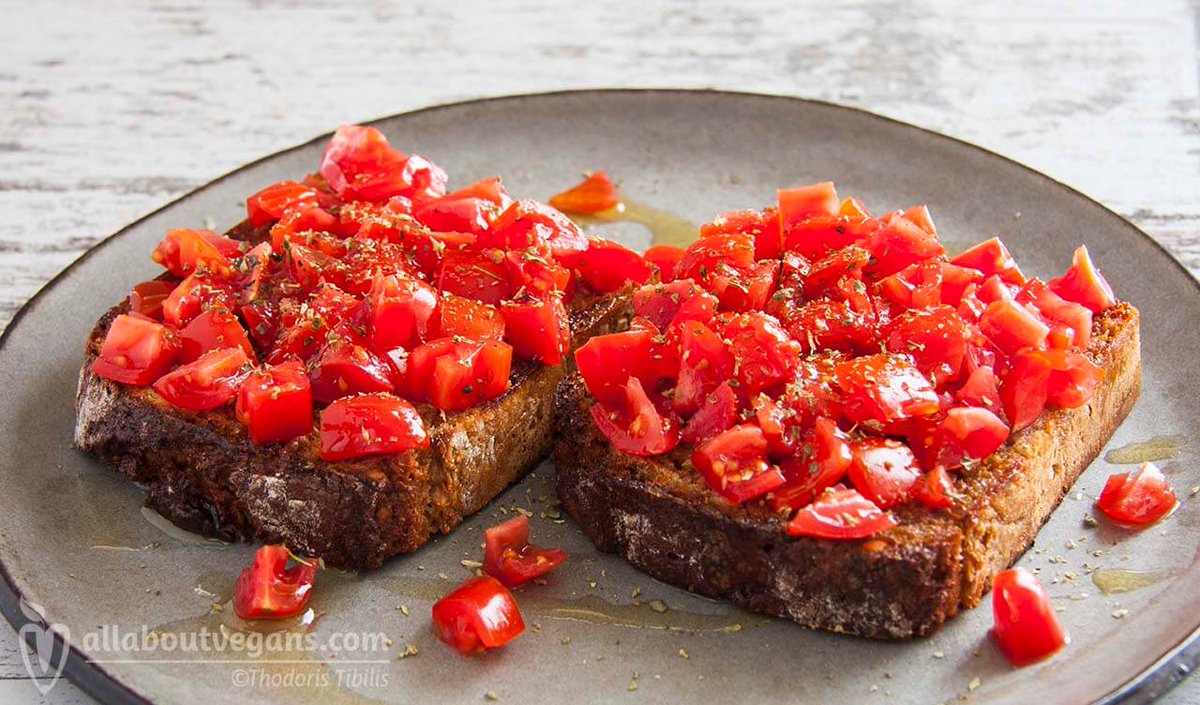AllAboutVegans's tweet photo. Εύκολες, γρήγορες και πεντανόστιμες vegan μπρουσκέτες.
Ιδανικές για πρωινό ή σνακ και, χωρίς το topping, τέλειο συνοδευτικό σούπας!

Δείτε τη συνταγή μας εδώ:
https://t.co/l0BKizNfcp

#βίγκαν #ορεκτικό #συνταγή #νηστίστιμη #allaboutvegans https://t.co/EKlruanVgC