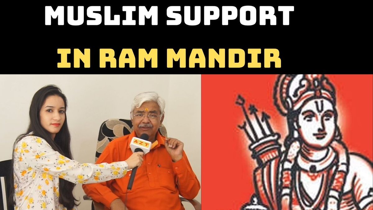 youtu.be/bl4DvbOnhOE
राम मंदिर के निर्माण में मुसलमानों की भुमिका 
VHP के अंतर्राष्ट्रीय कार्य अद्धयक्ष आलोक कुमार 
All Zone Times 
Contact Numbers - 8929787955, 9968573422
@Alokkumar <a href="/V_H_P/">VishwaHinduParishad</a> <a href="/VHPDigital/">Vishva Hindu Parishad -VHP</a> <a href="/VihimUP/">VishwaHinduMahasangh</a> 
#rammandirnidhisamarpan 
#rammandirnirman